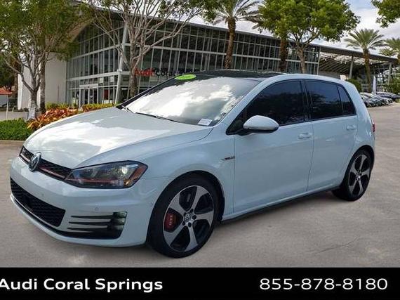 VOLKSWAGEN GOLF GTI 2016 3VW447AUXGM037190 image